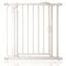 Safetots Druckmontage Selbstschließendes Treppengitter, Schmal, 68.5cm - 75cm, Weiß, Automatisch Schließendes Babygitter, Sicherheitsbarriere für Kleinkinder, Einfache Installation