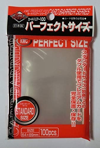 KMC 5X Perfect Size Perfect Fits Pro-Fit Card Sleeves Guard Protector (5-Pack, Each Pack Contains 100 Sleeves) by