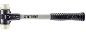 Simplex Schonhammer, Nylon; mit verstärktem Tempergussgehäuse und Fiberglasstiel | D=30 mm | 3708.030