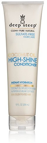 Deep Steep Coconut Öl High Shine Conditioner, 10 Fluid Ounce