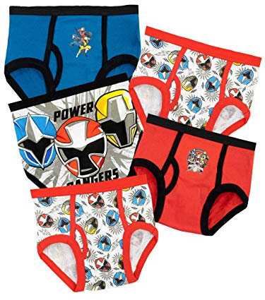 Power Rangers Jungen Packung mit 5 Mehrfarbig 134