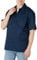 Amazon Essentials Men's Short-Sleeve Stain and Wrinkle-Resistant Work Shirt, Navy, L