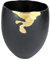 Lambert - Vase - Dekorationsobjekt - Kuori - Anthrazit Gold - Maße (ØxH): 24 x 29 cm