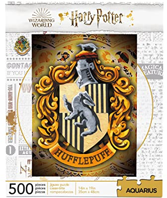 Harry Potter Hufflepuff Logo 500 Piece Jigsaw Puzzle