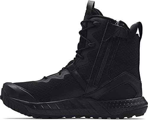 Under Armour Micro G Valsetz Zip, Stivali Militari Uomo, Nero 001, 42.5 EU