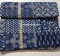 Sambhav Quilt Hub Blaue indigo-Druck weniger Baumwolle Handblock gesteppte Decke indische Cottodspread Kantha Indigo Print Beork Bohemian Bett Dekor Block Überwurf Decke