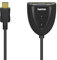 Hama | Conmutador HDMI (2 entradas a 1 salida, compatible con HDCP, 60 Hz) Begri