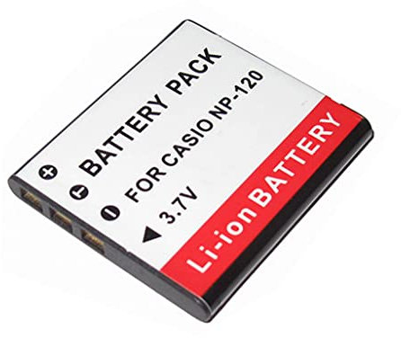 Take TK-CNP-120C Compatibile con Batteria Li-Ion 600mah Casio NP-120