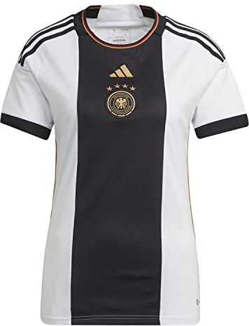 adidas Damen Dfb T Shirt, Weiß, L EU