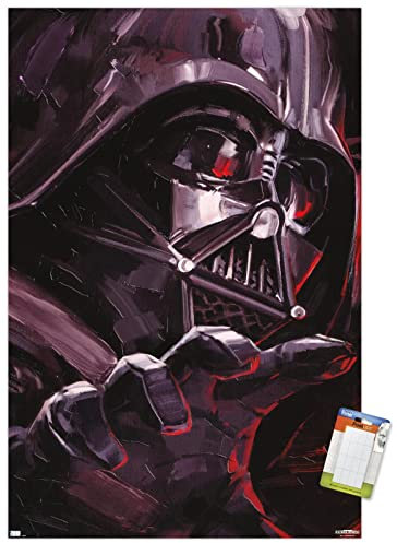 Trends International Star Wars: Obi-Wan Kenobi – Darth Vader Portrait Wandposter, 37,4 x 56,8 cm, Premium-Poster und Passepartout