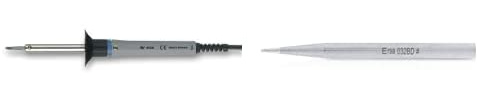ERSA Lötkolben 0340KD 40W 230V & Ersa Dauerlötspitze gerade bleistiftspitz 1,1 mm 0032BD