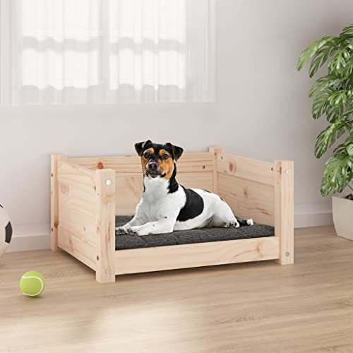 homiuse Hundebett Katzenbett 55,5x45,5x28 cm Massivholz Kiefer Hundekorb Katzenkorb Hundebett Grosse Hundebett MittelgroßE Hundebetten Hundesofa Hundekorb Grosse Hunde Montageanleitung