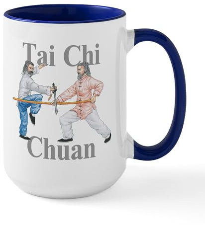 CafePress Tai Chi Chuan Large Mug 15 oz (444 ml) Ceramic Coffee Mug