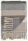 Bloomingville Hochwertige Tagesdecke 160 x 130 cm – Vielseitige Kuscheldecke aus recycelter Baumwolle, ideal als Sofadecke, Bett und Garten, kuschelig weich und pflegeleicht