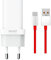 TELEFONMAX 30W Warpcharger Ladegerät Vooccharge Dashcharge Adapter mit USB C Ladekabel 6.5A Schnellladegerät kompatibel mit OnePlus 11 10 9 9Pro 8 8Pro 7 7 Pro 6 5 Nord 2 Ce N100