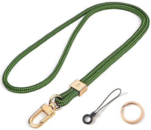 SENLLY Schlüsselband für Schlüssel, Originellem Minimalistisch Design Ausweishülle Umhängeband