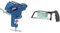 Brüder Mannesmann M 713-050 Schraubstock drehbar, Backenbreite 50mm, Spannweite 55mm & mit Sägeblatt