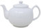 UNIQUE HOME LIVING Classic White Porcelain 10 Cup Teapot Pottery Kitchen Tea Pot