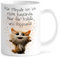 MeLifestyle Kaffeetasse Tasse Becher Motiv Für Pillepalle bin ich nicht zuständig. Nur für Trallala und Hoppsasa | Keramik 330ml | Geschenk, Freund, Freundin, Kollege, Kollegin, Bürotasse