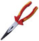 Isolierte Spitzzange, 20,3 Cm Isolierte Spitzzange Hochspannungsbeständig 1000 V Chrom Vanadium Stahl Robuste Spitzzange Zum Schneiden Von Draht