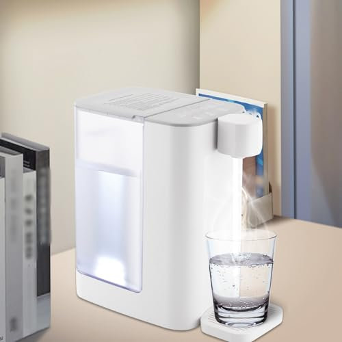 Heißwasserspender, 3L Instant-Wasserspender Heißes Wasser Spender mit 5 Temperatur-Optionen für Zuhause, Büro, Schulen