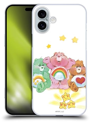 Head Case Designs Offiziell Zugelassen Care Bears Good Luck Klassisches Harte Rueckseiten Handyhülle Hülle Huelle kompatibel mit Apple Apple iPhone 16 Plus