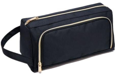 Spydge Pencil Case Large Capacity Pencil Case School Supplies Multifunctional Portable Pouch Bag Holder Office Organizer with 2 Compartments for School and Office
