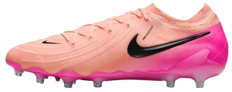 Nike Low-Top-Fußballschuh Nike Phantom Gx 2 Elite Ag Low-Top-Fußballschuh, Crimson Tint/Black-Pink Blast, FJ2554-800, 41 EU (8 US)