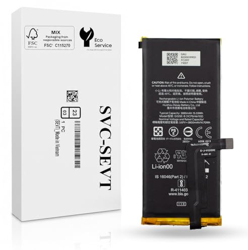 Akku Reparatur-Set für Google Pixel – Ersatzakku inkl. Profi Werkzeugset & Klebestreifen – Kompatibel mit Pixel 4, 4a, 5, 5a, 6, 6a, 6 Pro, 7, 7a, 7 Pro, 8, 8 Pro (Google Pixel 4A 5G)
