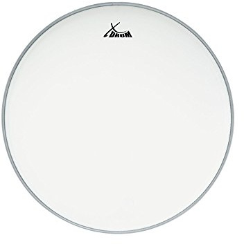 XDrum Coated Fell 16, Größe: 16 Zoll, Weiß coated | Aufgeraute Mylar-Schicht, Offener, warmer Klang mit dezentem Attack und langem Sustain, 1 x XDrum 16 Coated Drumfell