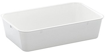WACA 1452 Auslageschale Präsentationsschale 300 x 190 x 80 mm, Farbe:weiß