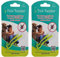 Tick Twister Zeckenentferner-Set mit Kleiner und großer Zeckenspirale, Zwei Sets, Two Sets, grün
