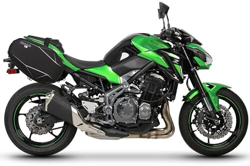 SHAD K0Z997SE Halterungen Set Side Bag Holder Kawasaki Z 900, 2017, Black, Größe One Size