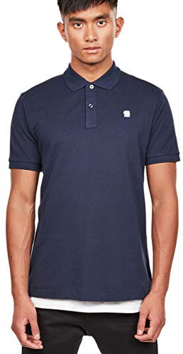 G-Star Herren Poloshirt Dunda - Slim Fit, Größe:M, Farbe:Sartho Blue (6067)