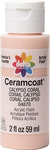 Delta CERAMCOAT 2 OZ CALY, Calypso Coral, One Size