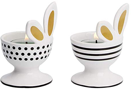 PartyLite Duo Toilettenpapierhalter Monsieur & Madame Hase