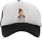 Enigmae Tick Tock It's Tough Guy O'clock Wozniak Baseball Kappe Hut Kinder Jungen Mädchen Schaum Vorne Mesh Zurück Schwarz Cap Foam Front Mesh Back