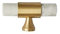 JAIOLUN123 Marmor Schrank Schubladengriff Möbel Türgriff Schubladengriffe, für Zuhause Küche Badezimmer Schlafzimmer Kleiderschrank Ankleideschrank Hardware,mit Schrauben (Single hole)