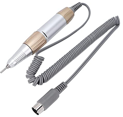 Nail Drill Handpiece, 35000RPM Electric Nail Drill Pen, Electric Nail File Replacement Handpiece, Manicure Pedicure Machine Polish Tool for Acrylic Nails, Nail Art Tool for Salon and Home Use