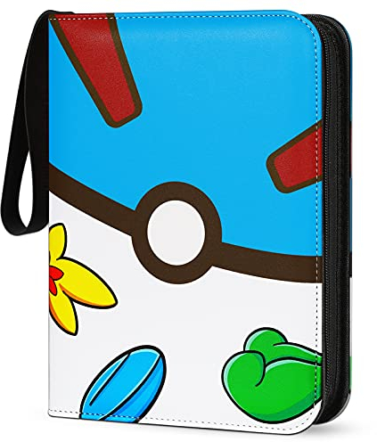 Karten Sammelalbum 9-Pocket, 720 Taschen Hefte für Karten mit 40 Seiten Blau