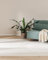 benuta Basic Kunstfaser Fellteppich Furry - Creme 60x120 cm - Weicher Wohnzimmerteppich - Anti-Rutsch-Rückseite - Waschbar - Für Fußbodenheizung geeignet