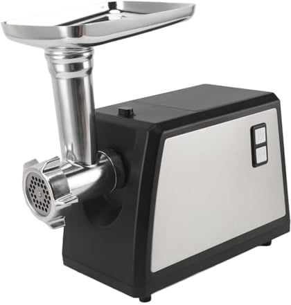 Tritacarne Elettrico Grattugia per Formaggio Tritacarne Resistente Ad Alta velocità in Acciaio Inossidabile 304 per Salsicce di Carne Spina Europea 220V