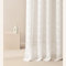 ROOM99 Gardine mit Kräuselband Maura 140 x 250 cm Breite x Höhe Wohnzimmer Transparent modern Vorhang Schal Wohnzimmer Schlafzimmer für Schinensystem Creme, 1 Stück