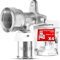 BOOPARTS - 4 pièces - Console murale à sertir - raccord coude male à sertir - raccord à sertir multicouche Ø16-1/2 (15/21) contour TH - pour raccorder un tube multicouche de diamètre 16
