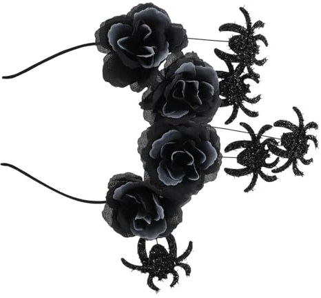 Ipetboom Cloth Halloween Hair Band Mit Spinnenmotiv Dekoratives Kostüm-accessoire Für Halloween-partys Für Mädchen Und Leicht Und Zu Tragen Graue Farbgebung