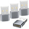 Adaptador USB C 4 unidades para iPhone 16/15/14 Series, adaptador USBC hembra a USB-A, cargador de fuente de alimentación para iPad 10 2024 Mini 7 Air 6, Apple Watch 8 9, Samsung Galaxy S25 A55 Ultra