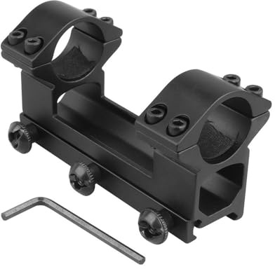 PBTMCD 25,4/mm Dual Ring Cantilever Einteilige High Profile Zielfernrohrmontage for 21mm Picatinny-Schiene, Rohrklemmhalterung Aus Aluminiumlegierung