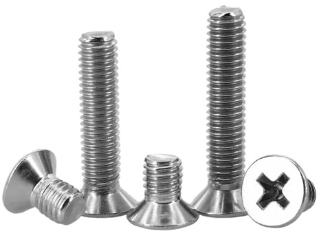 Vite for mobili a testa svasata a croce M1.6-M10 304(40mm,M5 (10PCS))