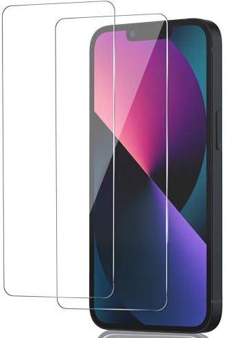 ICESPRING für Panzerglas für Apple iPhone 13 Schutzfolie, 2 Stück Fingerabdruck-ID Panzerfolie für iPhone 13 Folie, 9H Härte Schutzglas für iPhone 13 Panzer Schutz Glas
