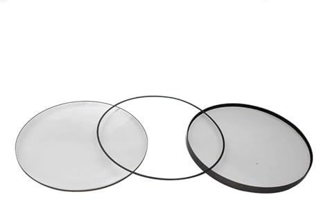 103mm Double Separation Lenses 103F600mm Optical Glass Objective Lens Set Green Coating Refractive Telescope DIY